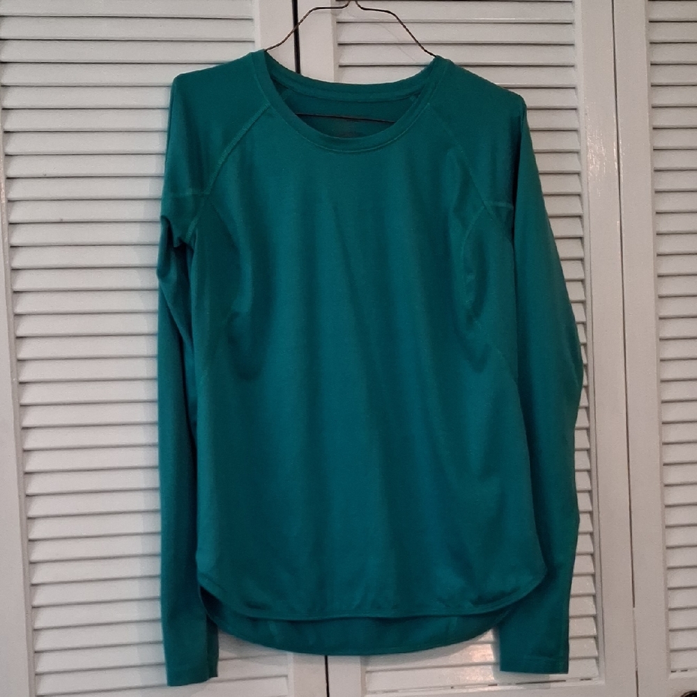 Tek Gear Teal Long Sleeve Women's Tee